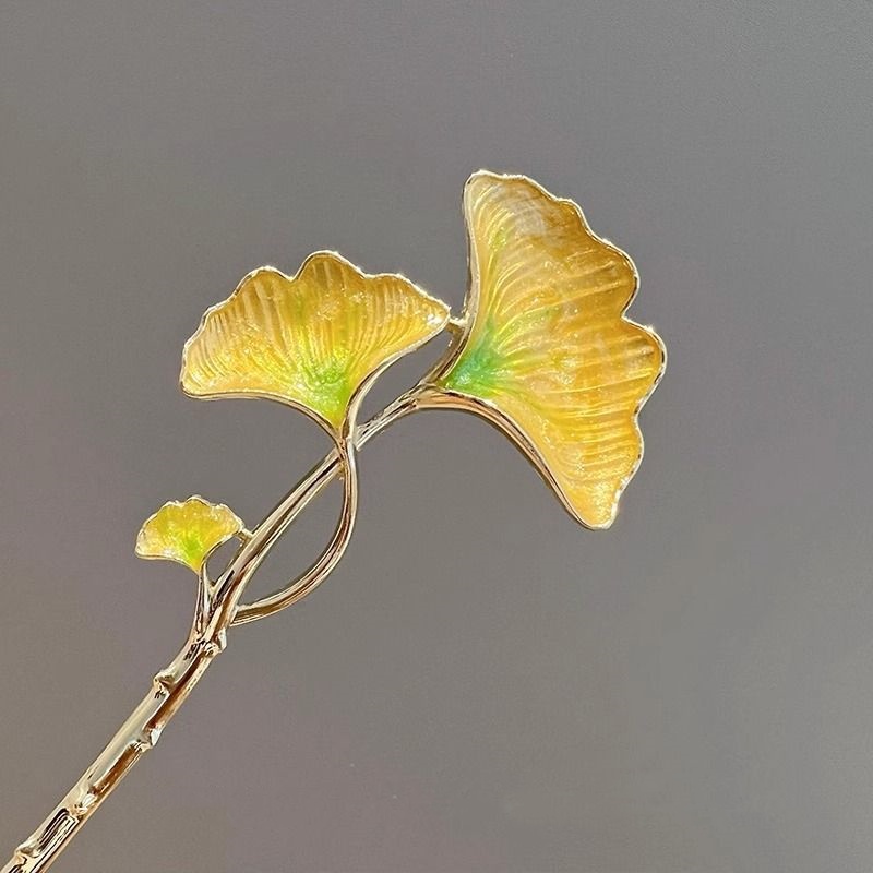 Nieuwe Chinese stijl ginkgo bl - Hanbok Hair Pin recensie en prijs