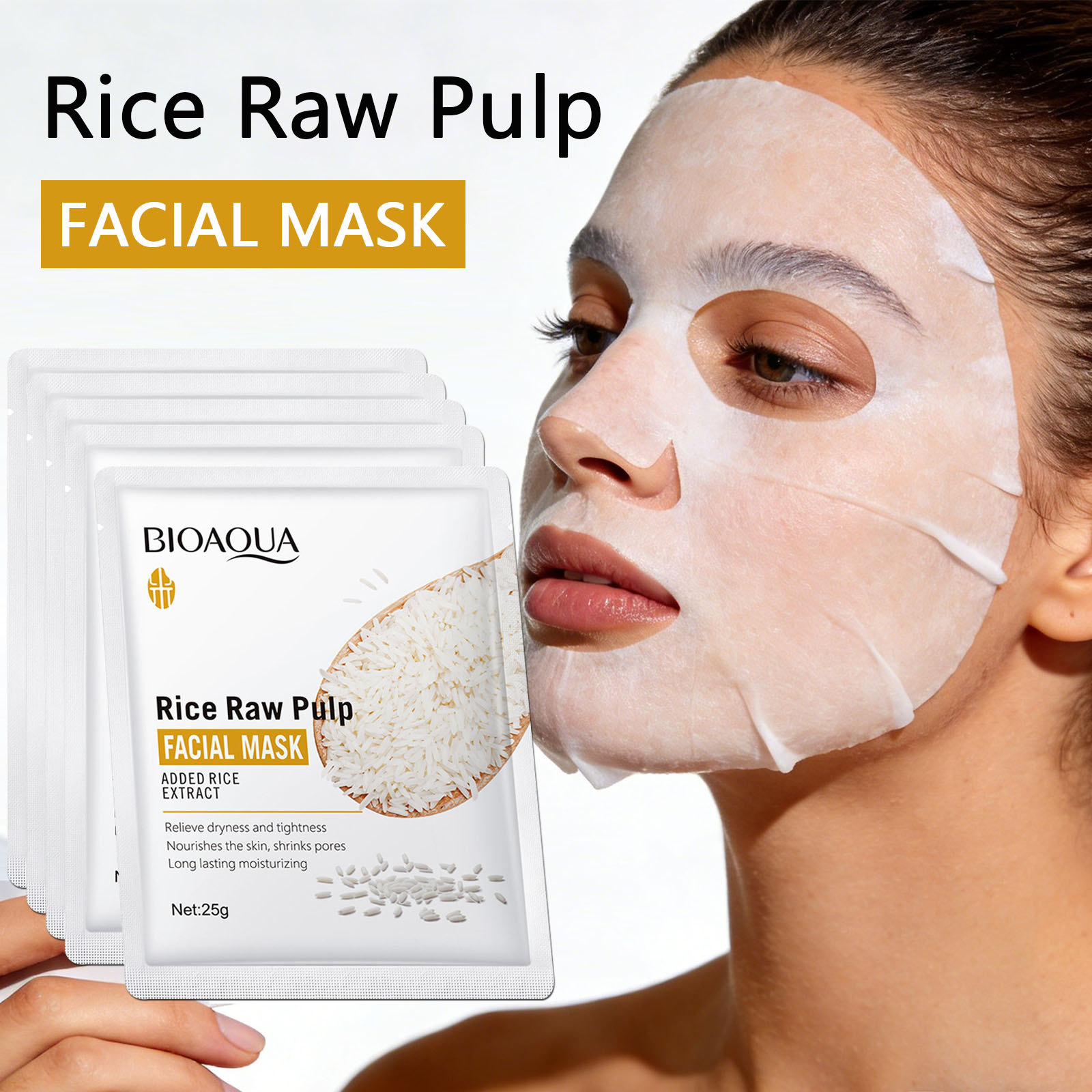 1/5/10/20 Stuks Rijst Ruwe Pul - Korean Skincare Routine recensie en prijs