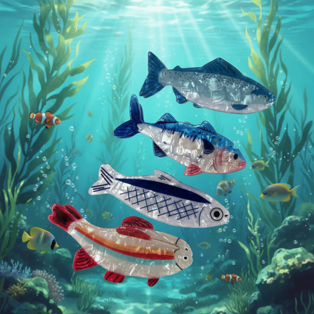 Haarspeld Oceaan Dier Haarklem - Lifestyle Of Korean recensie en prijs